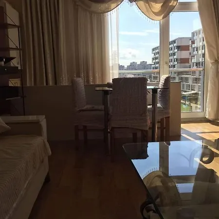 2+1 Furnished Flat With Pool For Rent In Dumankaya Konsept * Istanboel